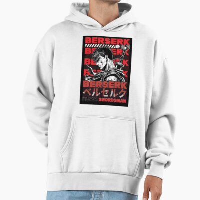 Alternative view of Berserk Guts The Cursed Wanderer Hoodie