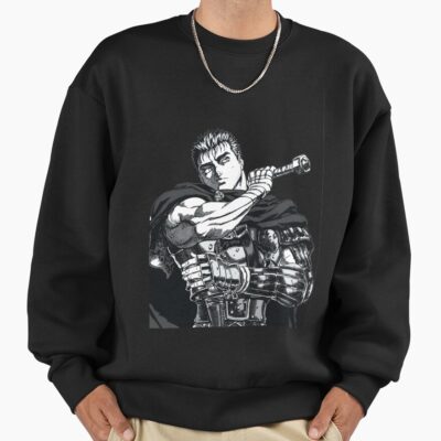 Alternative view of The Black Swordsman Rage Against Fate Sweatshirt