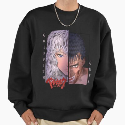 Alternative view of New Collection Berserk Doodle Black And White Sweatshirt