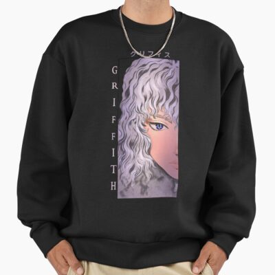 Alternative view of Berserk Griffith Scribble Hawk Sweatshirt
