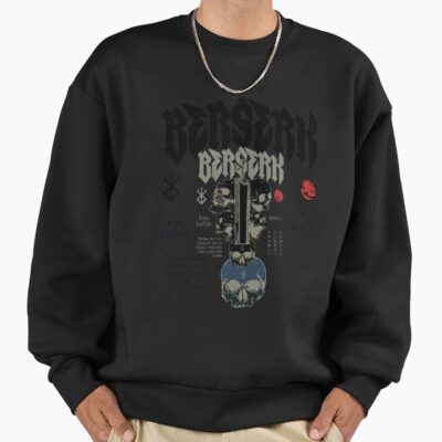 Alternative view of New Collection Anime Bersrek Design Sweatshirt