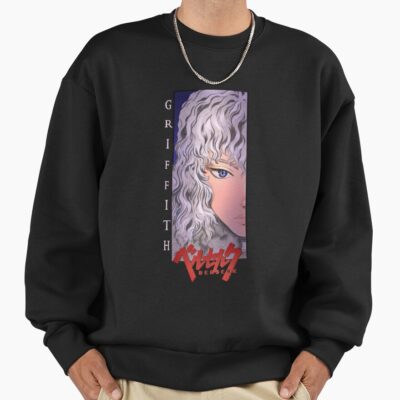 Alternative view of Berserk Griffith Doodle The White Hawk Sweatshirt