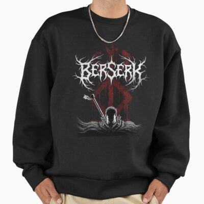 Berserk Guts Black Swordsman Vintage Design Sweatshirt