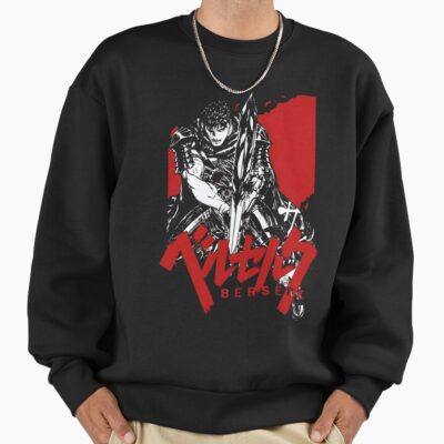 Hot Design Berserk Guts Black Swordsman Sweatshirt