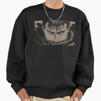 Berserk Guts The Black Swordsman Retro Design Sweatshirt