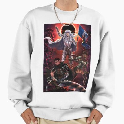 Alternative view of Berserk Guts And Griffith Eclipse Sweatshirt