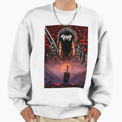 Alternative view of Anime Berserk Guts Descent Top Hell Sweatshirt