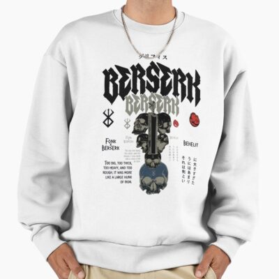 New Collection Anime Bersrek Design Sweatshirt