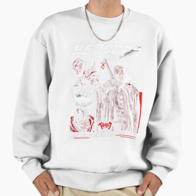 Alternative view of Hot Design Anime Bersrek Black Swordsman Sweatshirt