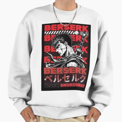 Alternative view of Berserk Guts The Cursed Wanderer Sweatshirt