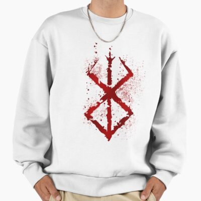 Alternative view of Anime Bersrek Logo Design Sweatshirt