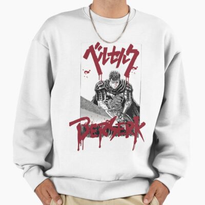 Alternative view of Anime Berserk Guts The Struggler Sweatshirt