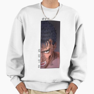 Alternative view of Berserk Guts Scribble Manslayer Sweatshirt