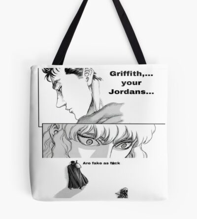 Anime Berserk Griffith Bassic Design Tote Bag