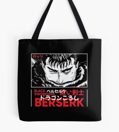 Anime Berserk Guts Depressed Swordman Tote Bag