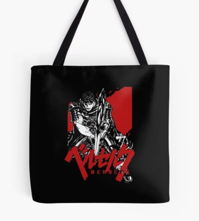 Anime Berserk Guts Black Swordsman Vintage Design Tote Bag