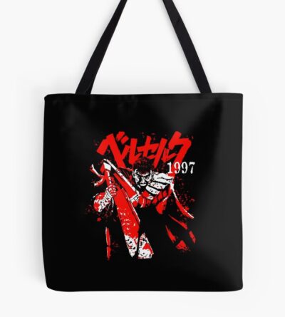 Anime Berserk Guts Black Swordsman Tote Bag