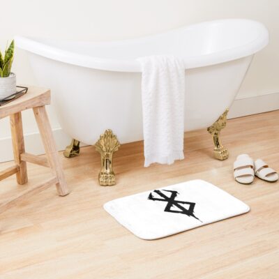 Alternative view of Hot Item Berserk Logo Retro Bath Mat