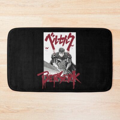 Anime Berserk Guts Vintage Design Bath Mat