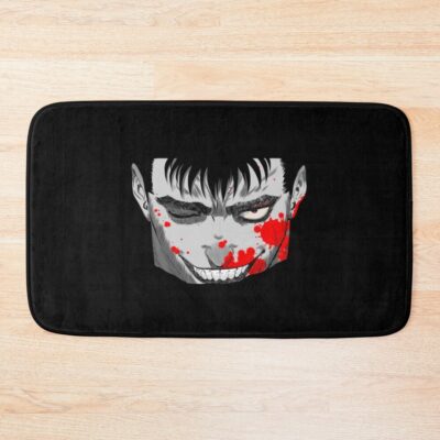 Scribble Cursed Man Bath Mat