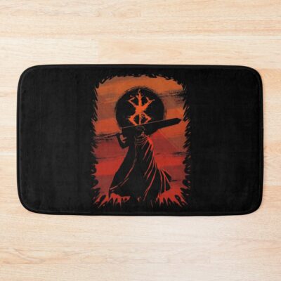 Anime Berserk Guts Retro Design Bath Mat