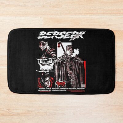 Hot Design Anime Berserk Guts Black Swordsman Bath Mat
