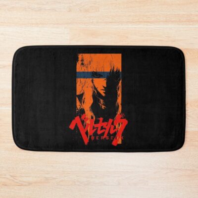 Berserk Guts Swordsman Fantasy Style Bath Mat