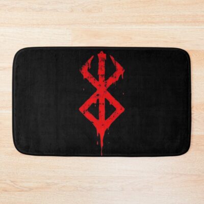 Red Mark Sacrifice Stigma Bath Mat