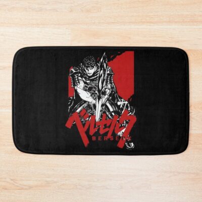 Berserk Guts Black Swordsman Bath Mat