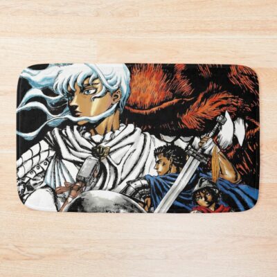 Berserk Griffith And Guts Classic Bath Mat
