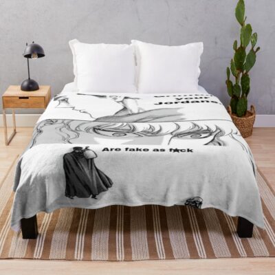 Anime Berserk Griffith Bassic Design Throw Blanket
