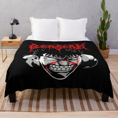 Anime Berserk Guts Unique Design Throw Blanket