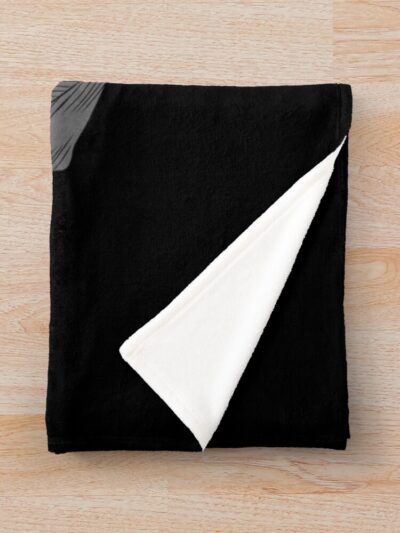 Alternative view of Anime Berserk Guts Cursed Man Throw Blanket