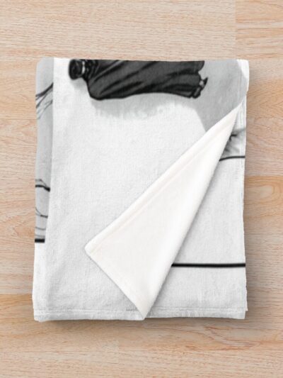 Alternative view of Anime Berserk Griffith Bassic Design Throw Blanket