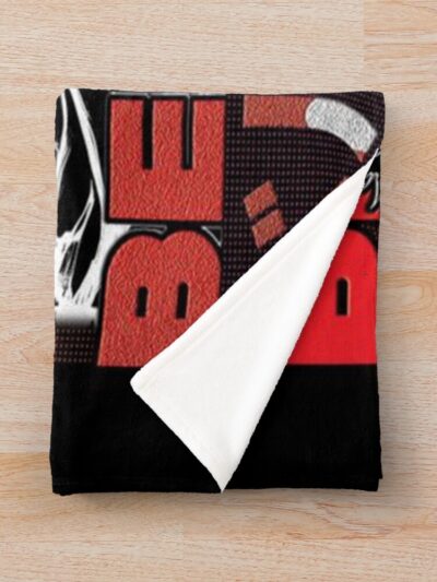 Alternative view of Anime Berserk Guts The Cursed Wanderer Throw Blanket