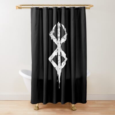 Anime Berserk The Devil Sacrifice Mark Shower Curtain