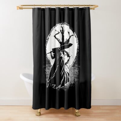 Anime Berserk Black Swordsman Eclipse Shower Curtain