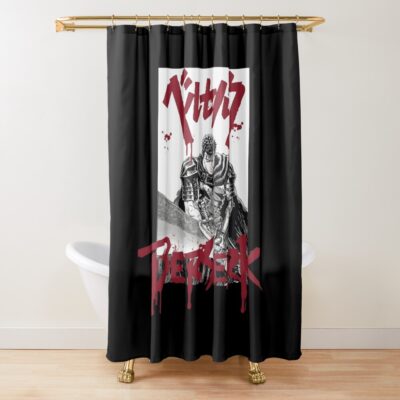Hot Item Berserk The Struggler Guts Shower Curtain