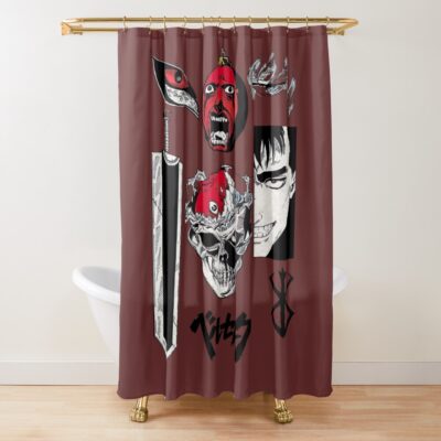 New Design Berserk Identification Shower Curtain
