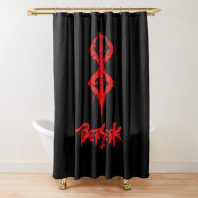Anime Berserk Logo Fantasy Style Shower Curtain