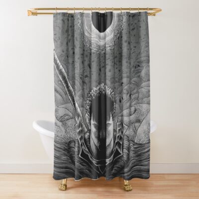 New Collection Guts The Black Swordsman Shower Curtain