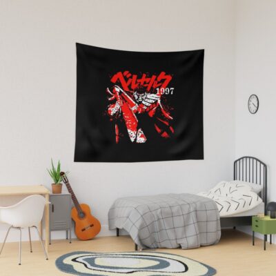 Anime Berserk Guts Black Swordsman Tapestry