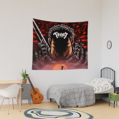 Berserk Guts Descent Top Hell Tapestry