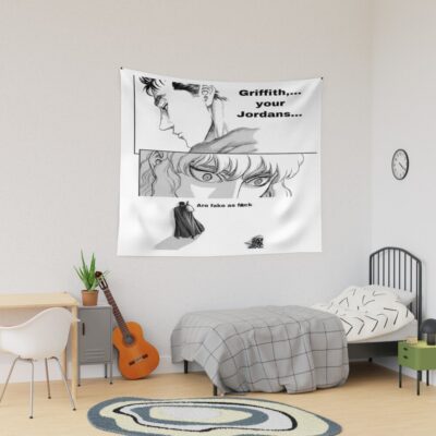 Anime Berserk Griffith Bassic Design Tapestry
