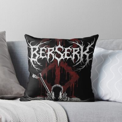 Best Selling Guts Black Swordsman Throw Pillow