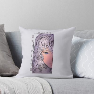 Anime Berserk Griffith Scribble Hawk Throw Pillow