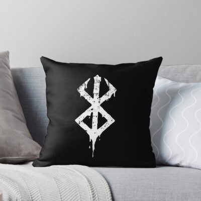 Anime Berserk The Devil Sacrifice Mark Throw Pillow